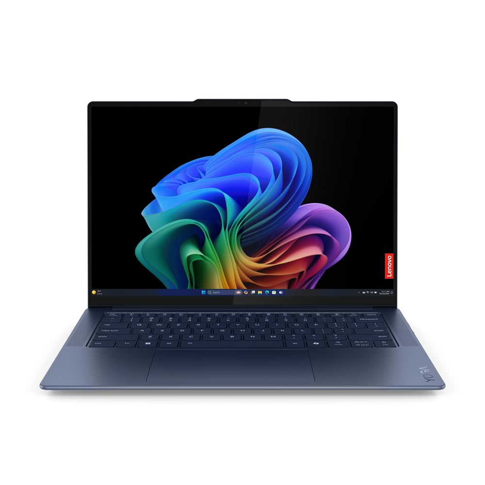 Lenovo Yoga Slim7 Laptop with CopilotAI 14.5" 3K OLED Touch Display, Snapdragon X Elite X1E-78-100 + Hexagon NPU 45 TOPS, 32GB